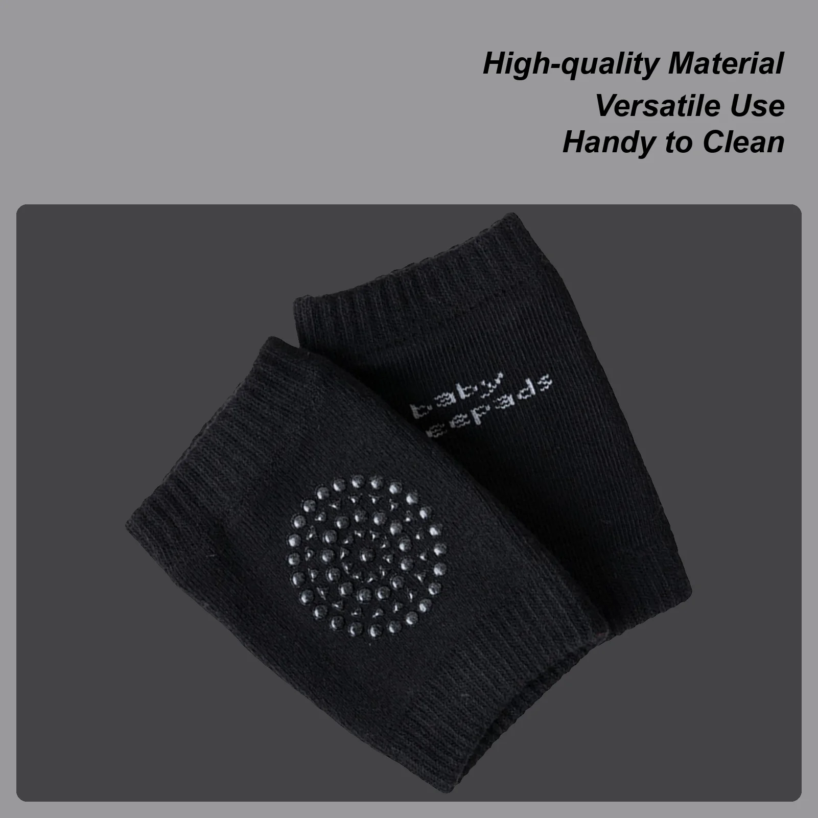 

Crawling Knee Pads For Baby Boys Non-slip Leg Protector For Kids Baby Crawling Breathable Arm Protector For Outdoor Home Daily