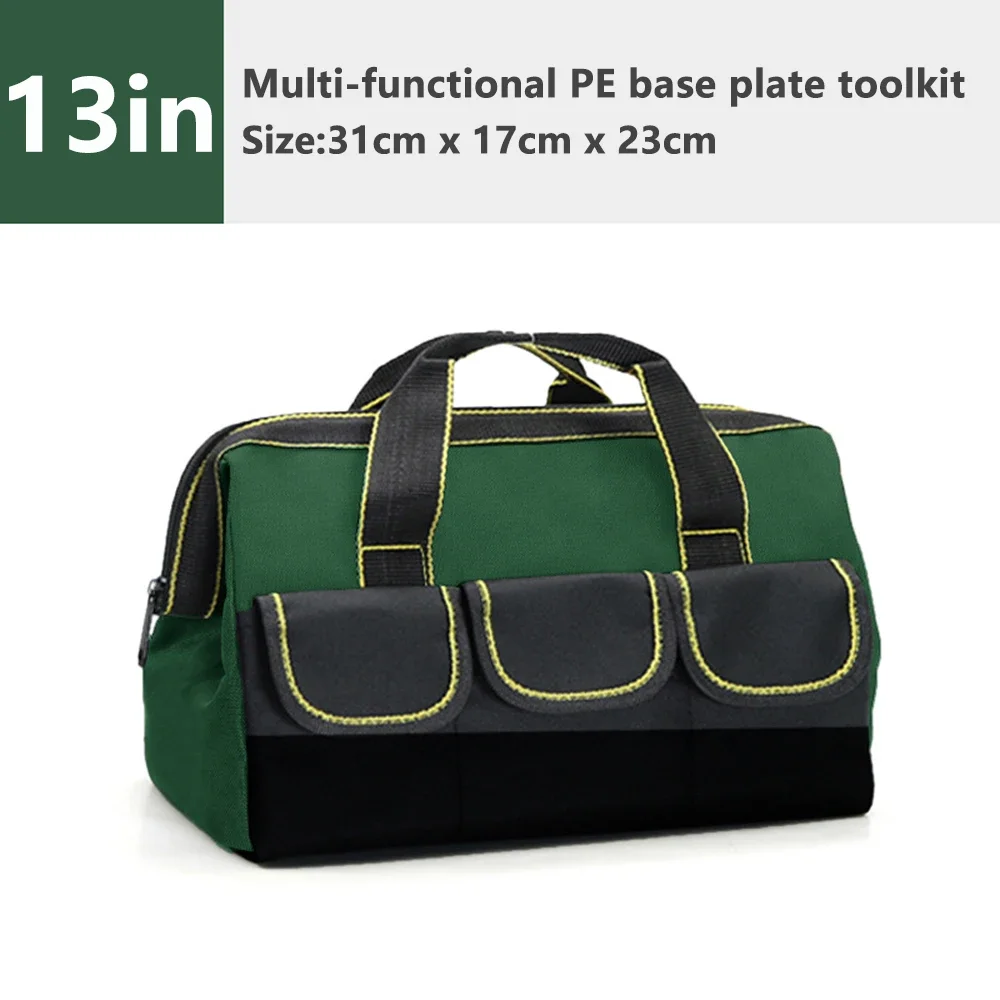 

1pc Multifunctional Bag Waterproof and Durable Electrician Thickened Carpentry Tool Bag Large Maintenance Storage Bag