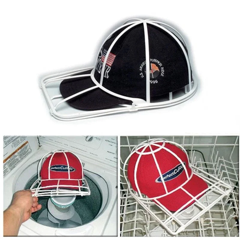 Baseball Cap Washer Hat Protector Anti-deformation Protective Frame Washing Machine Tool Anti-wrinkle Ball Cap Cleaning Guard