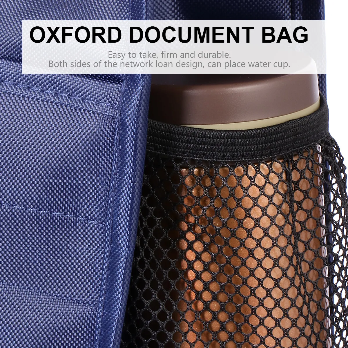 

Оксфордская сумка для документов, водонепроницаемая, большой вместимости, на молнии, портативный органайзер для файлов для студентов, профессионалов, для учебы и школы