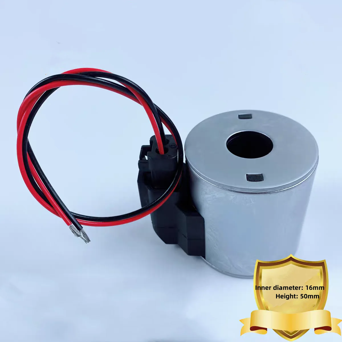 Solenoid Valve Coil 4304012 SANY Crane Carter JCB Pilot  DC12V/24V With Plug Inner Diameter 13mm/16mm Height 36mm/50mm