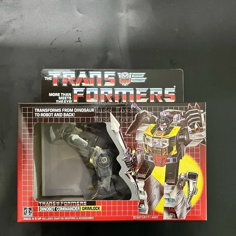 مجموعة ألعاب الدينوبوت من Transformetion G1 Reissue KO Dinobots Grimlock Snarl Swoop Sludge Kickback Bombshell مجموعة هدايا لعبة شخصيات الحركة