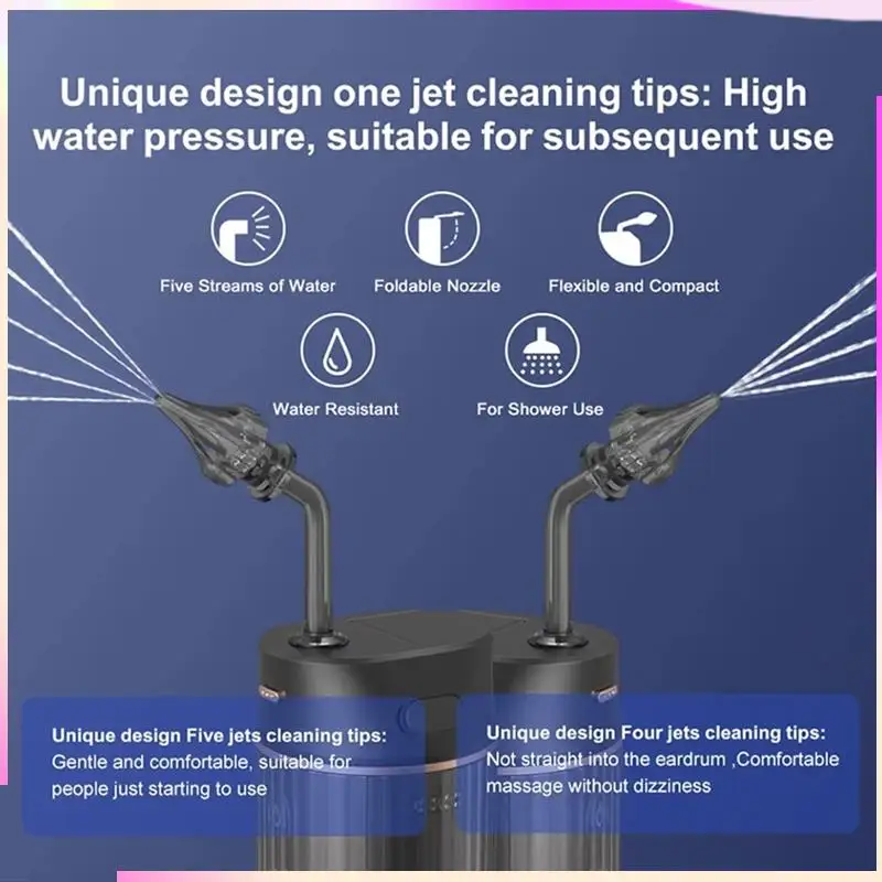 

B26B Ear Cleaner Rechargeable Water Washer Ear Cleaning Irrigation Flushing For Adults Child