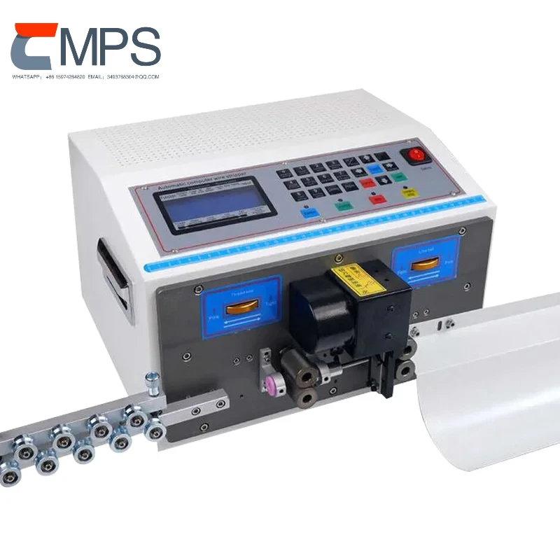 Latest Automatic Cable Stripper Machine 32-bit Intelligent Control Computer Wire Stripping Skinning Cutting Tool