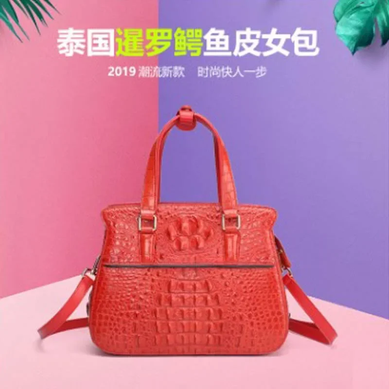 

Dongou крокодиловая сумка модная сумка на одно плечо Женские сумки