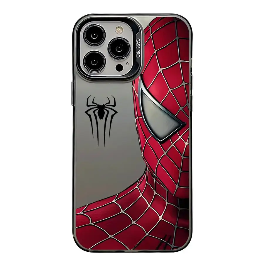 Marvel Sipider Man Phone Case for Realme C53 C55 C21Y C21 C35 12 11 C33 C31 C20 C15 9i 8i 10 8 Soft Cover Luxury