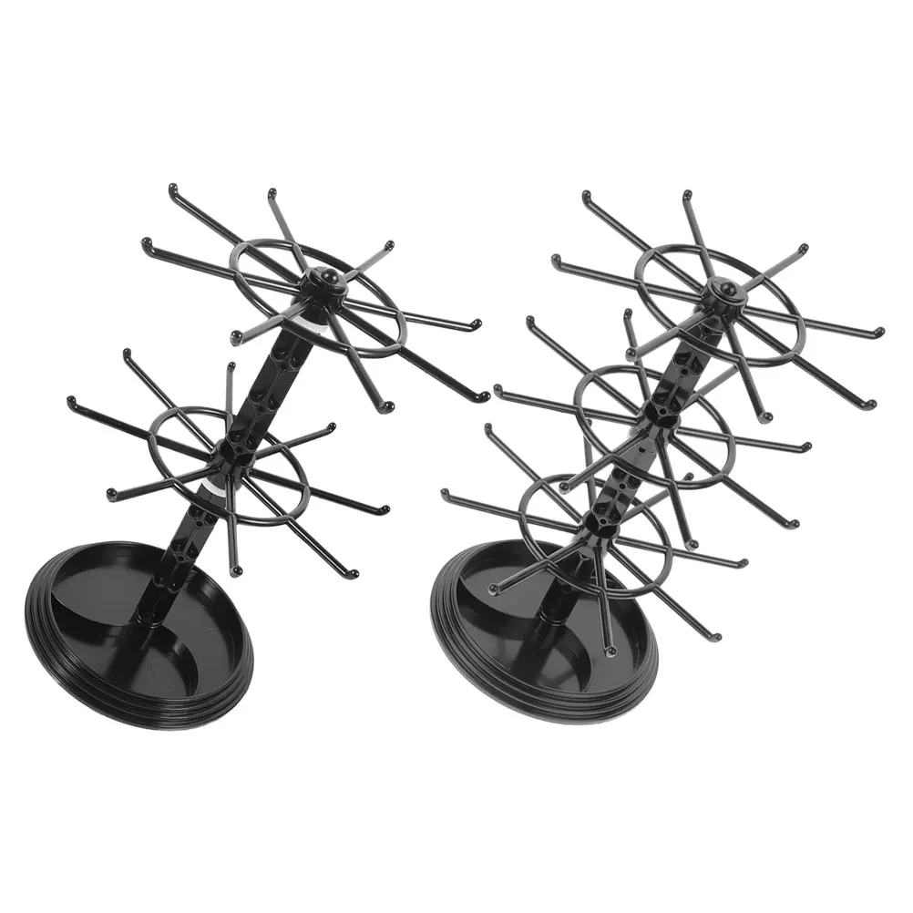 

Rotating Jewelry Rack Bracelet and Necklace Holder Earring for Girls Display Organizer Stand Hanging Women Earrings