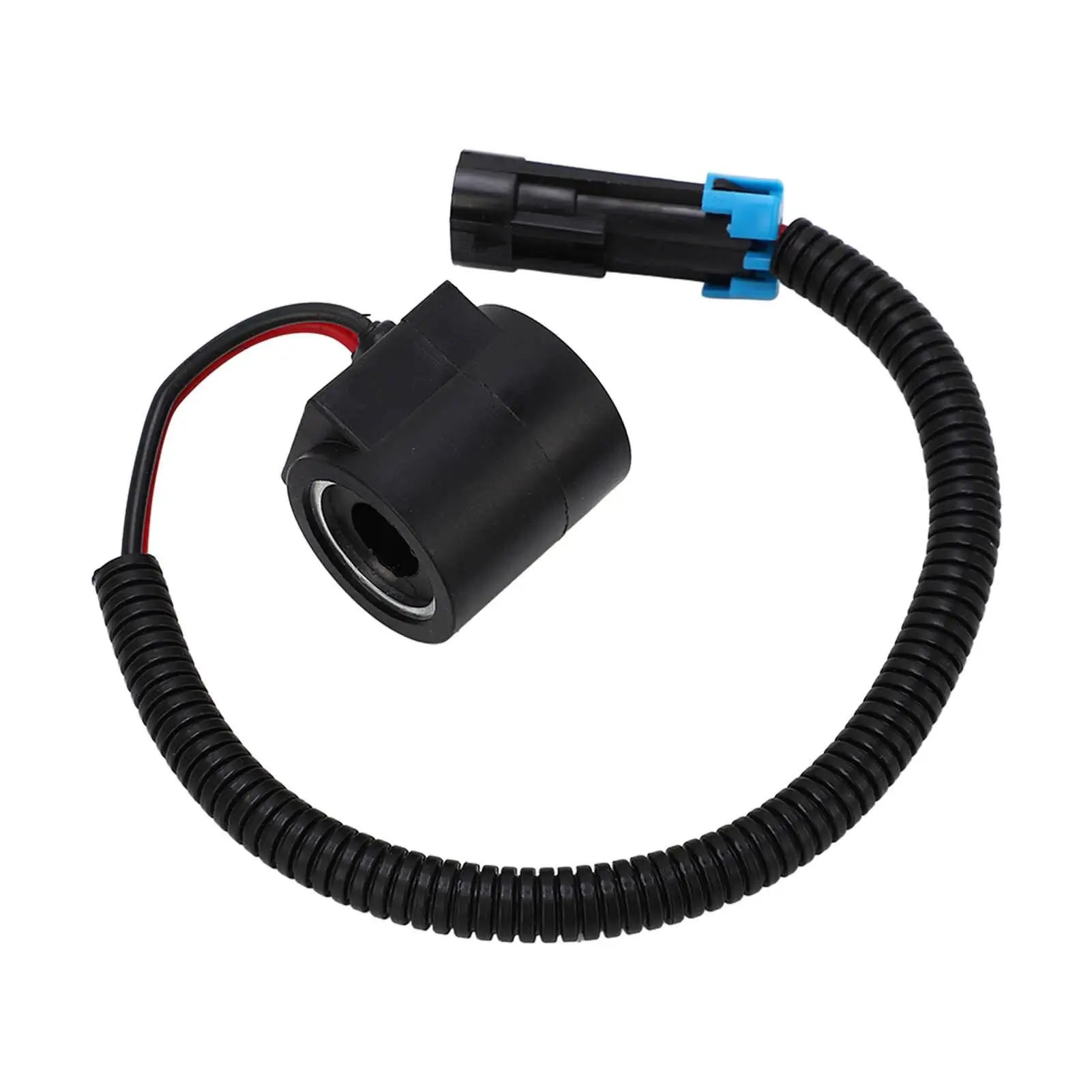 

6671025 Wear Resistant 6667688 Solenoid Valve Coil with Connector Flexible Anti Crack ABS Copper 1/2in Hole Diameter 12V for