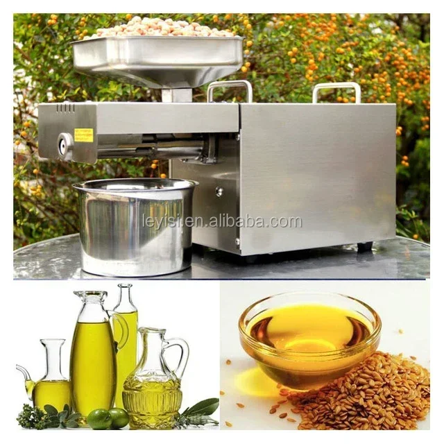 Automatic Small Home Cold Mini Oil Press Machine for Coconut