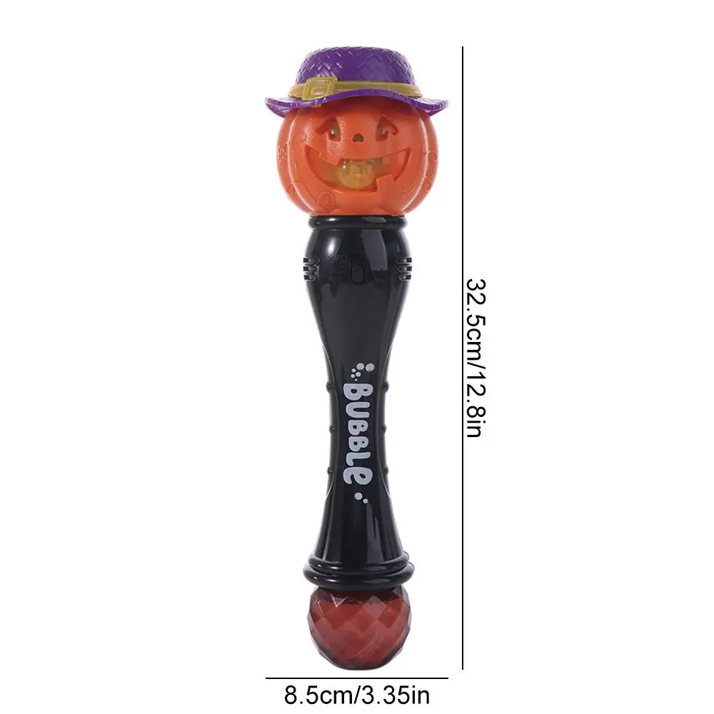 Maszyna do robienia baniek mydlanych w kształcie dyni, kreatywna, podświetlana, przenośna, zabawka do robienia baniek, kreskówkowa, na Halloween, zabawki do wytwornicy baniek, zabawki na zewnątrz.