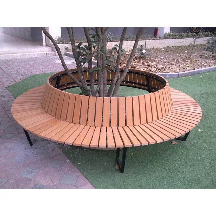 Factory direct round garden park tree bench