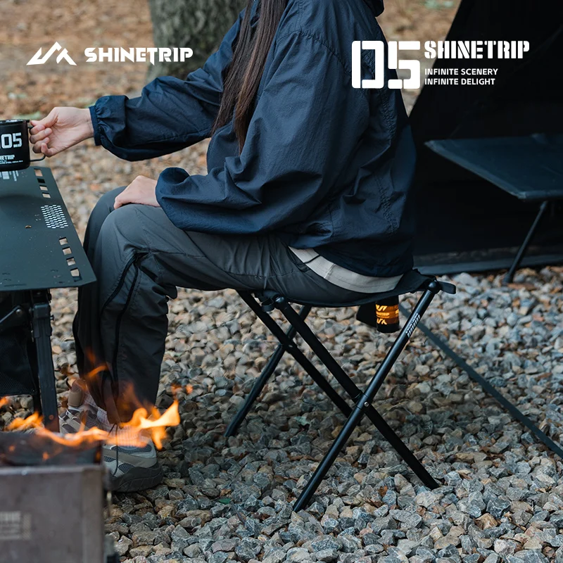 

Outdoor Camping Tactical Chair ShineTrip 1000D Oxford Cloth Ultralight Foldable Aluminium Alloy Portable Tactical Folding Stool