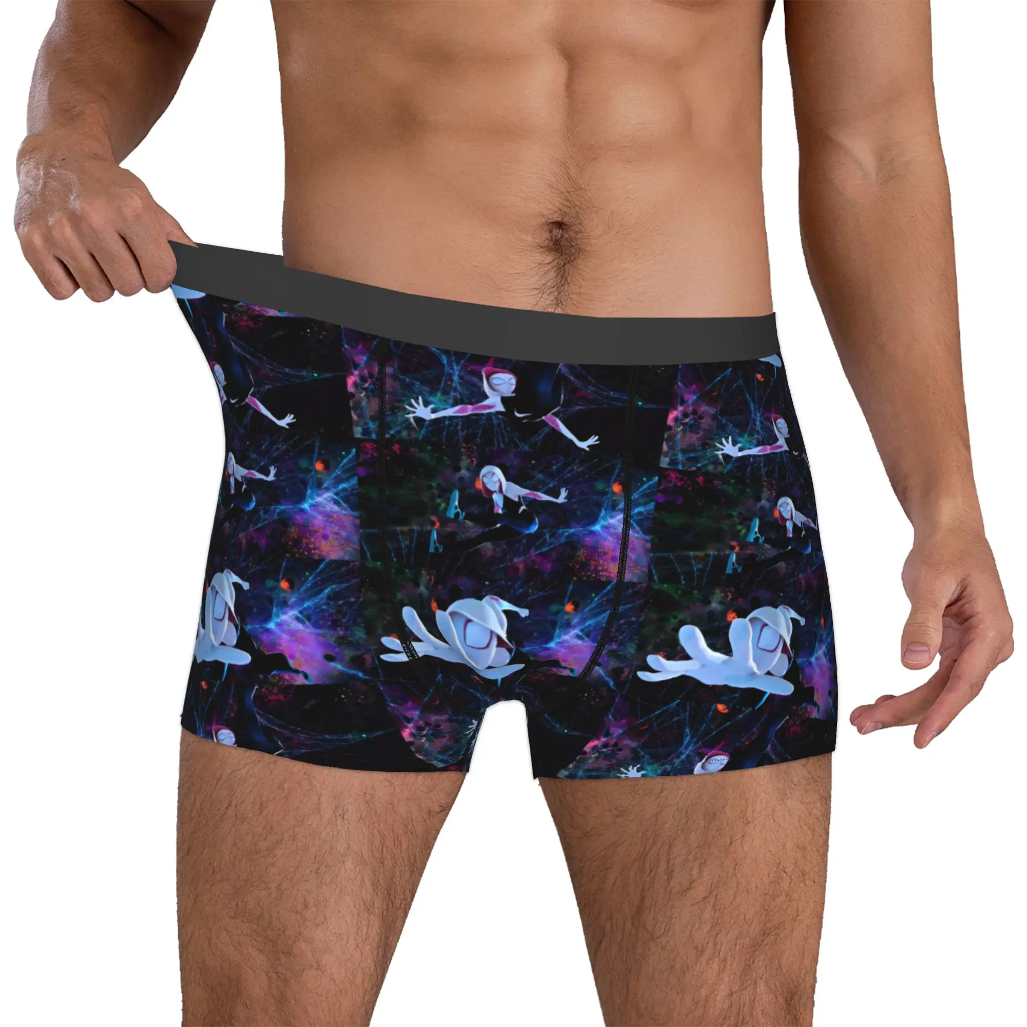 

Customized Cool G-Gwen Stacy S-Spiderman Boxers Shorts Panties Men's Underpants Comfortable Briefs Underwear