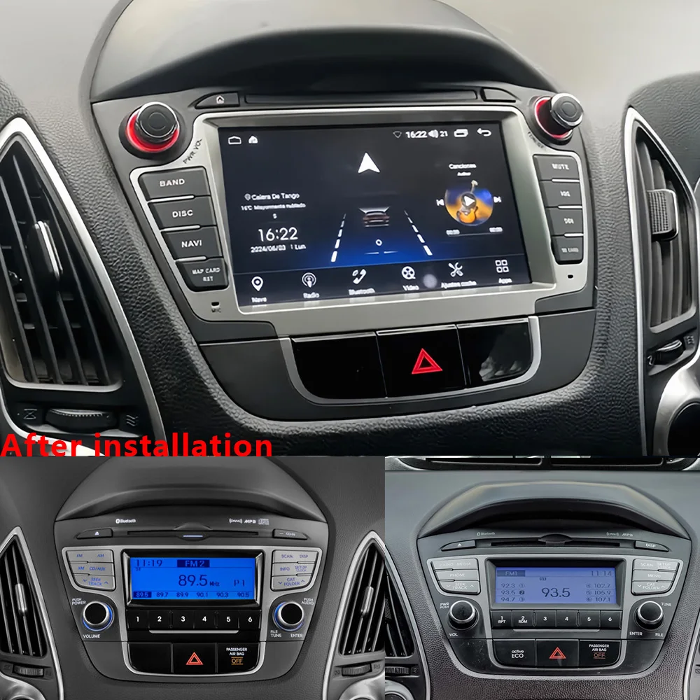 

CHSTEK Android 13 Car Radio For Hyundai IX35 Tucson 2 LM 2009-2015 Stereo Carplay Bluetooth Navigation WIFI 4G Multimedia Player