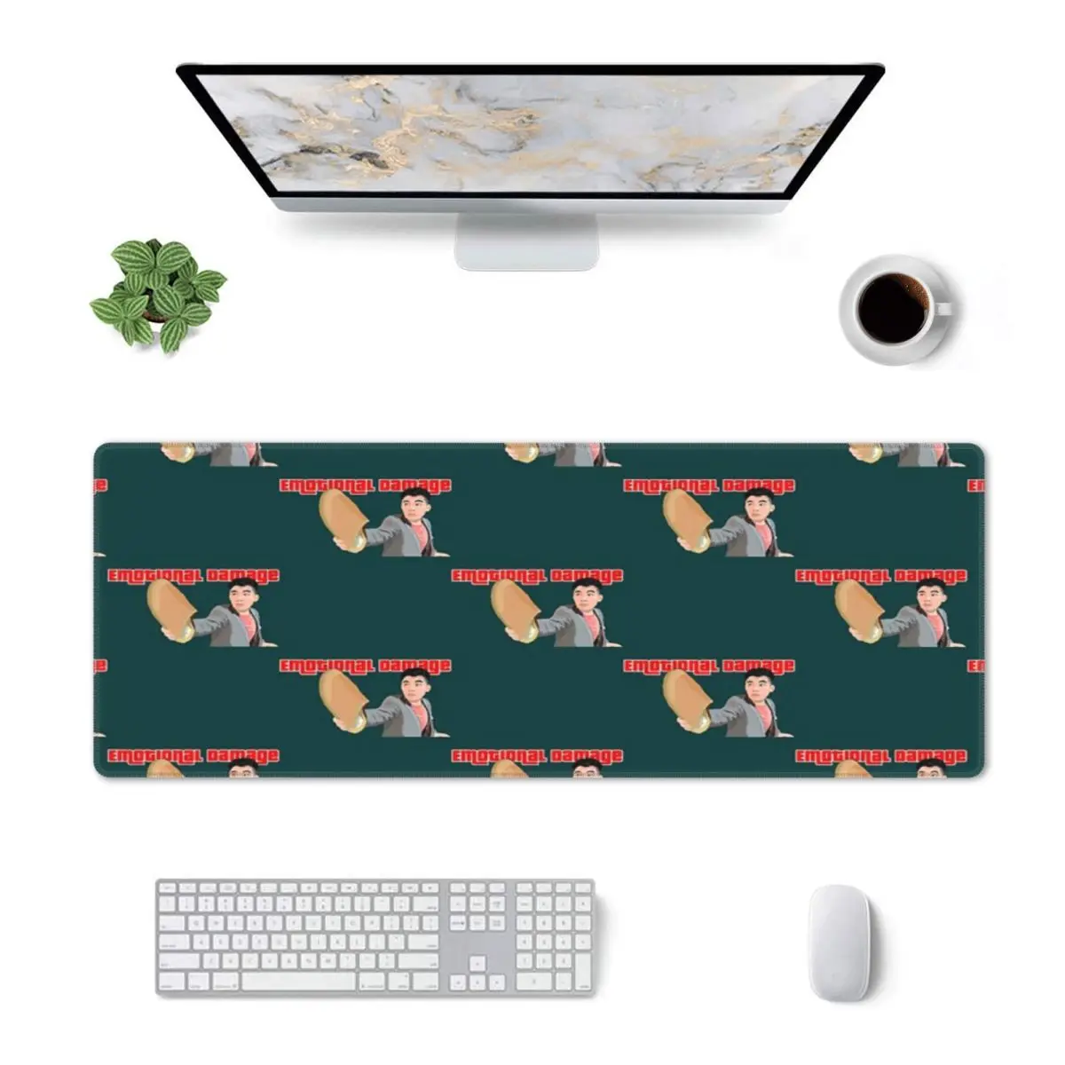 Steven He-emotional Damage Rubber Keyboard Pads