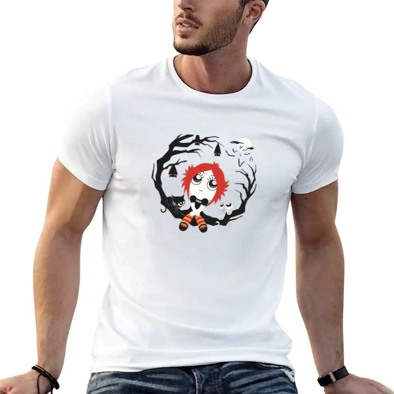 New Ruby Gloom - cute T-Shirt quick-drying t-shirt boys white t shirts aesthetic clothes plain white t shirts men