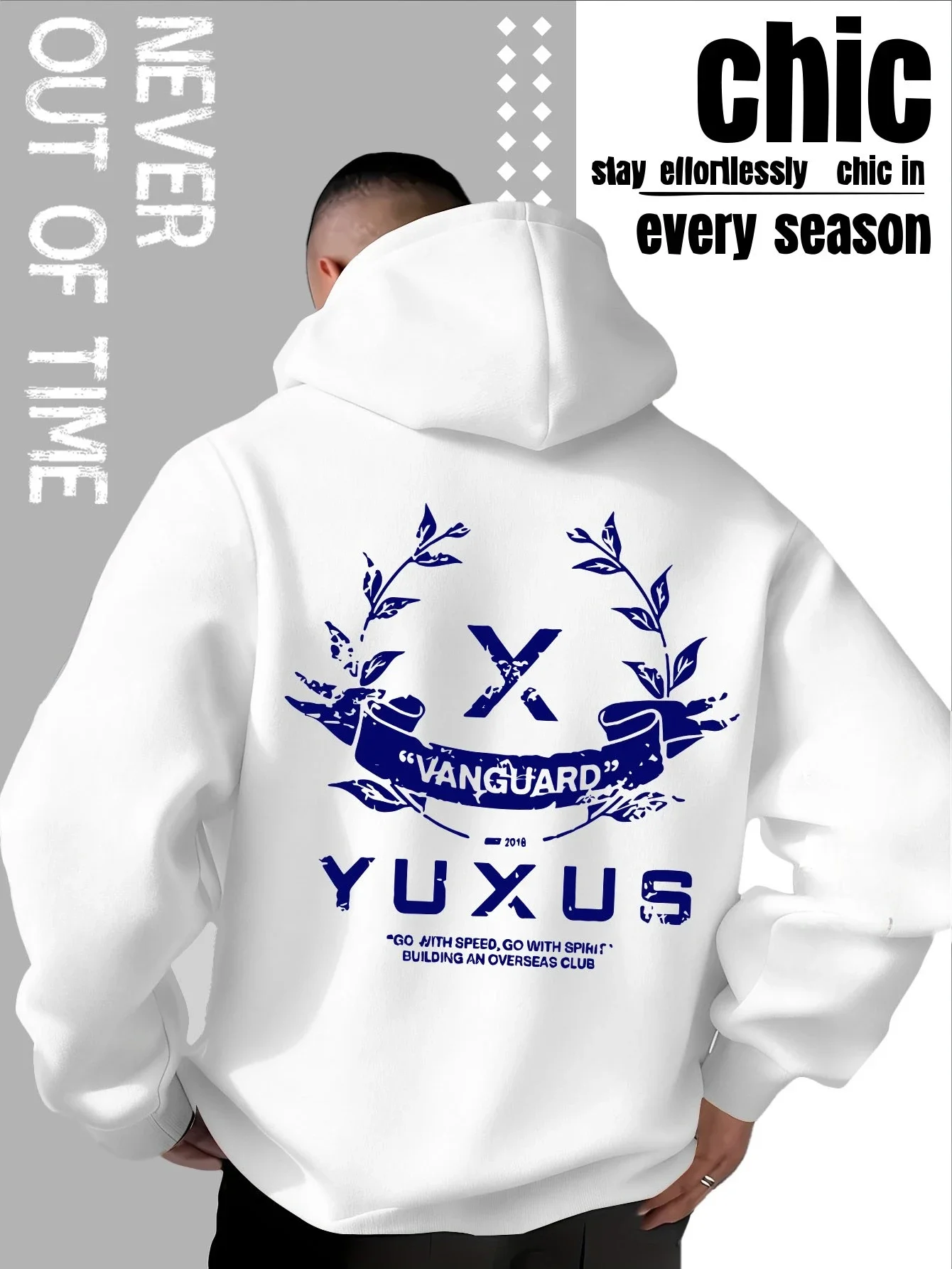 Vintage Hoodie Unisex Collegiate Academy Varsity University Ivy Retro Campus Trendy Oversized Sport Sweatshirts