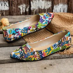 New Arrival 2024 Women Pointed Toe Beautiful and Fashion Summer Shoes Flat Ballerina Comfortable Casual Women Shoes