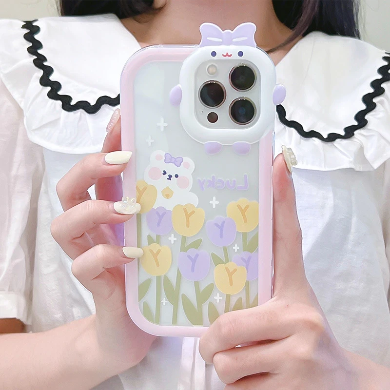 Little Girl Phone Case For OPPO A77 A54 A54S A57S A57 4G A55 A53S A56 A16 A76 A96 A74 A95 A53 A17 A16S A15S A9 2020 Cases Covers