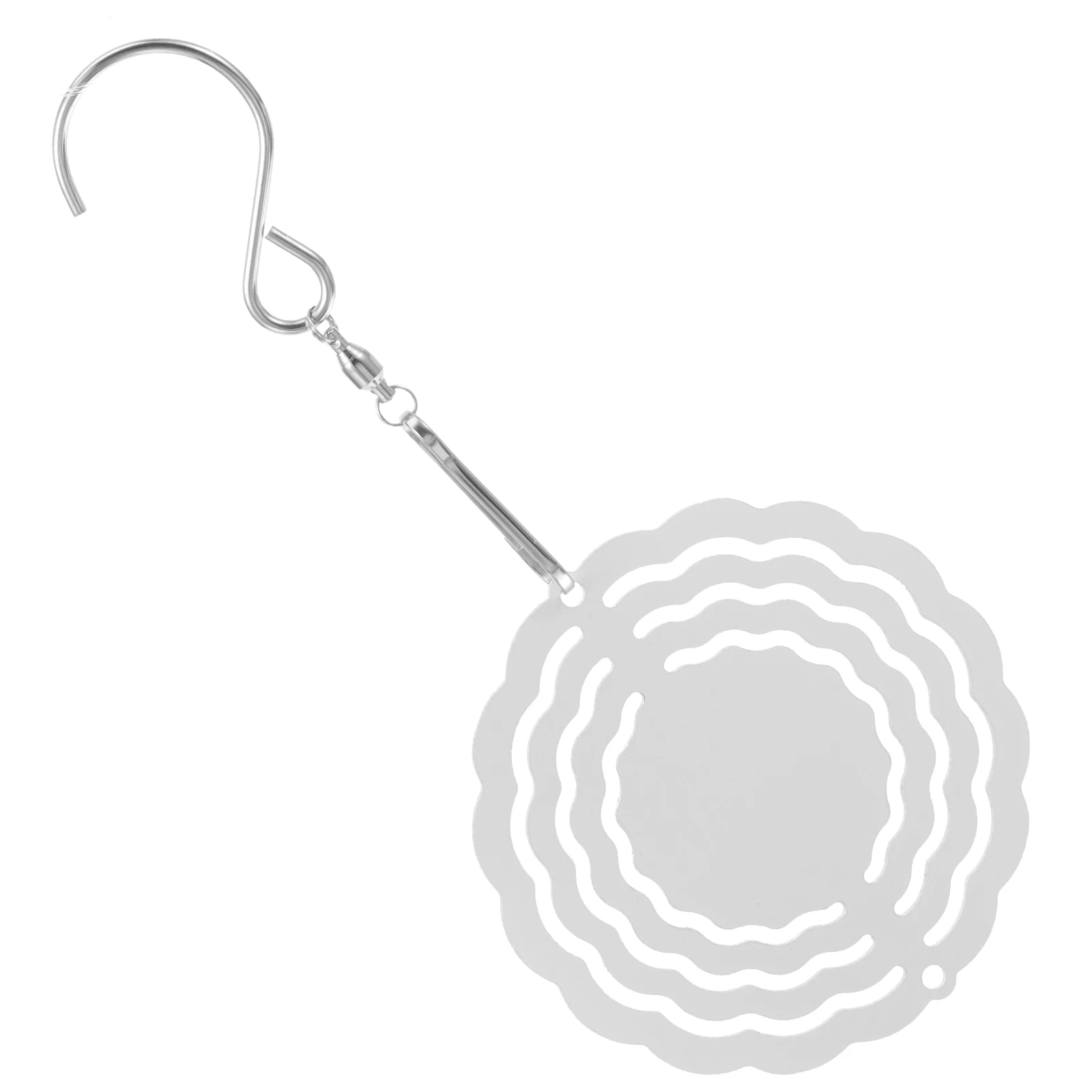 

Blank Aluminum Spinner 76x76x1mm DIY Sublimation Wind Spinner For Yard Garden Hanging Decor Yard Garden Round Hook Outdoor