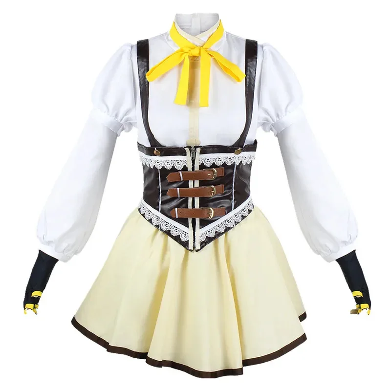 

Костюм для косплея Tomoe Mami-Сделайте в роли с помощью этой потрясающего костюма для косплея, одежда на Хэллоуин