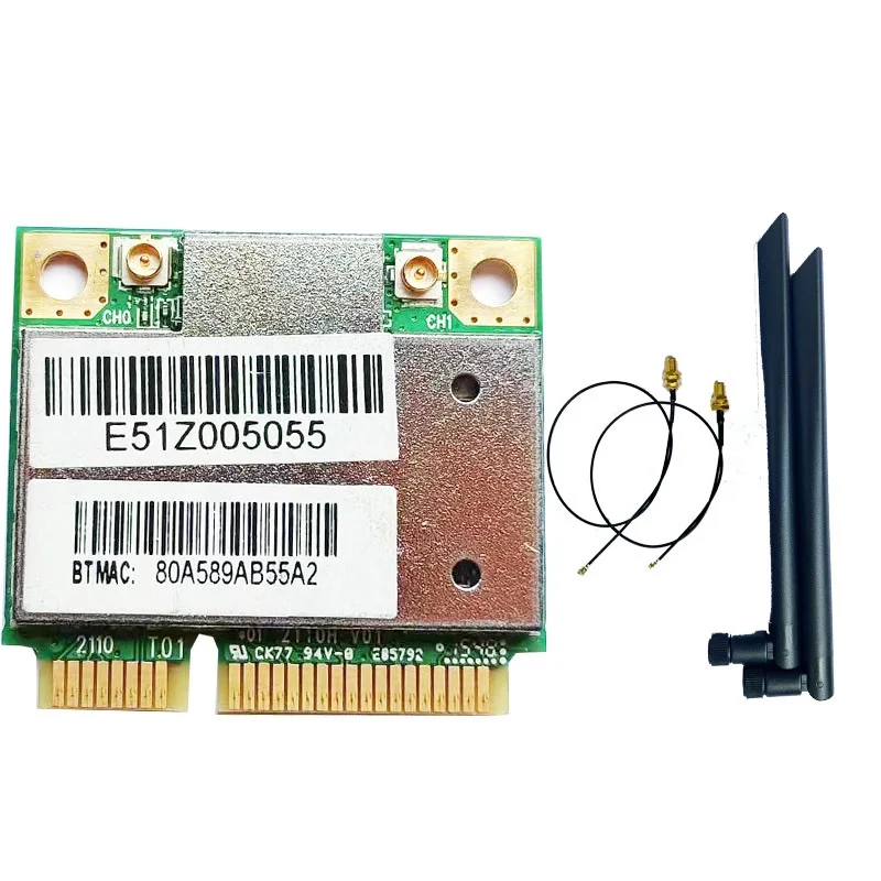 New Wireless Card antenna For ATHEROS AR5B22 300Mbps 2.4G/5G Wifi Bluetooth 4.0 for Samsung/ Dell /ACER /Toshiba /ASUS/MSI