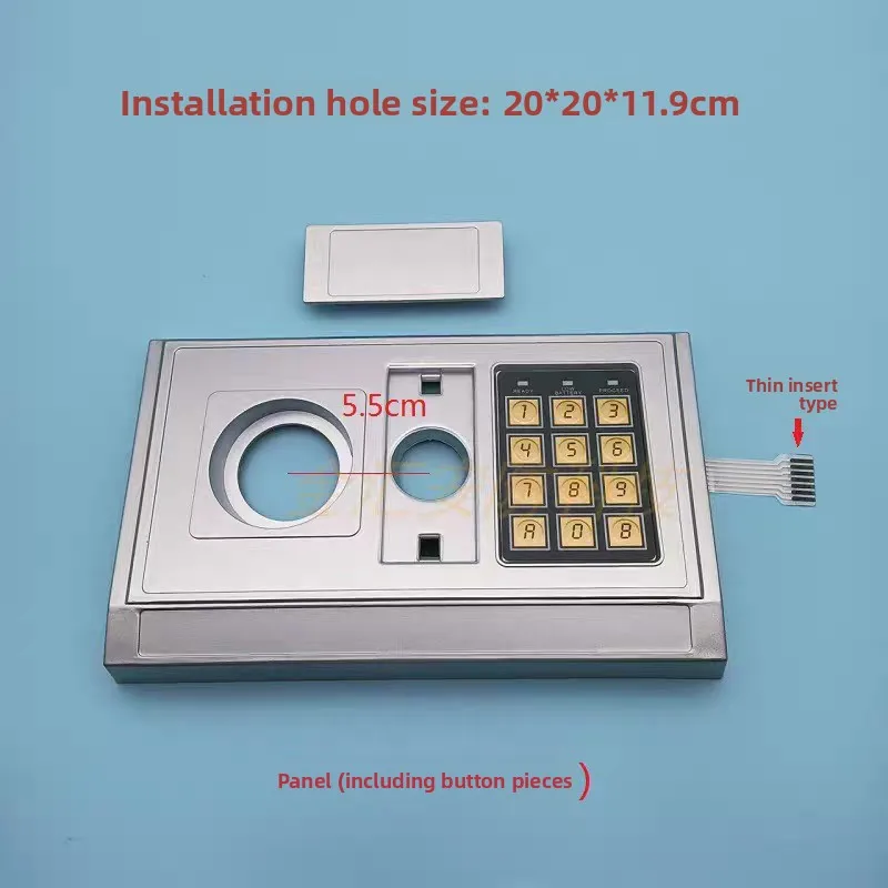 

1 шт., сейф в старом стиле, панель в старом стиле, печатная плата EK, пароль, цифровой ключ, кнопка переключения