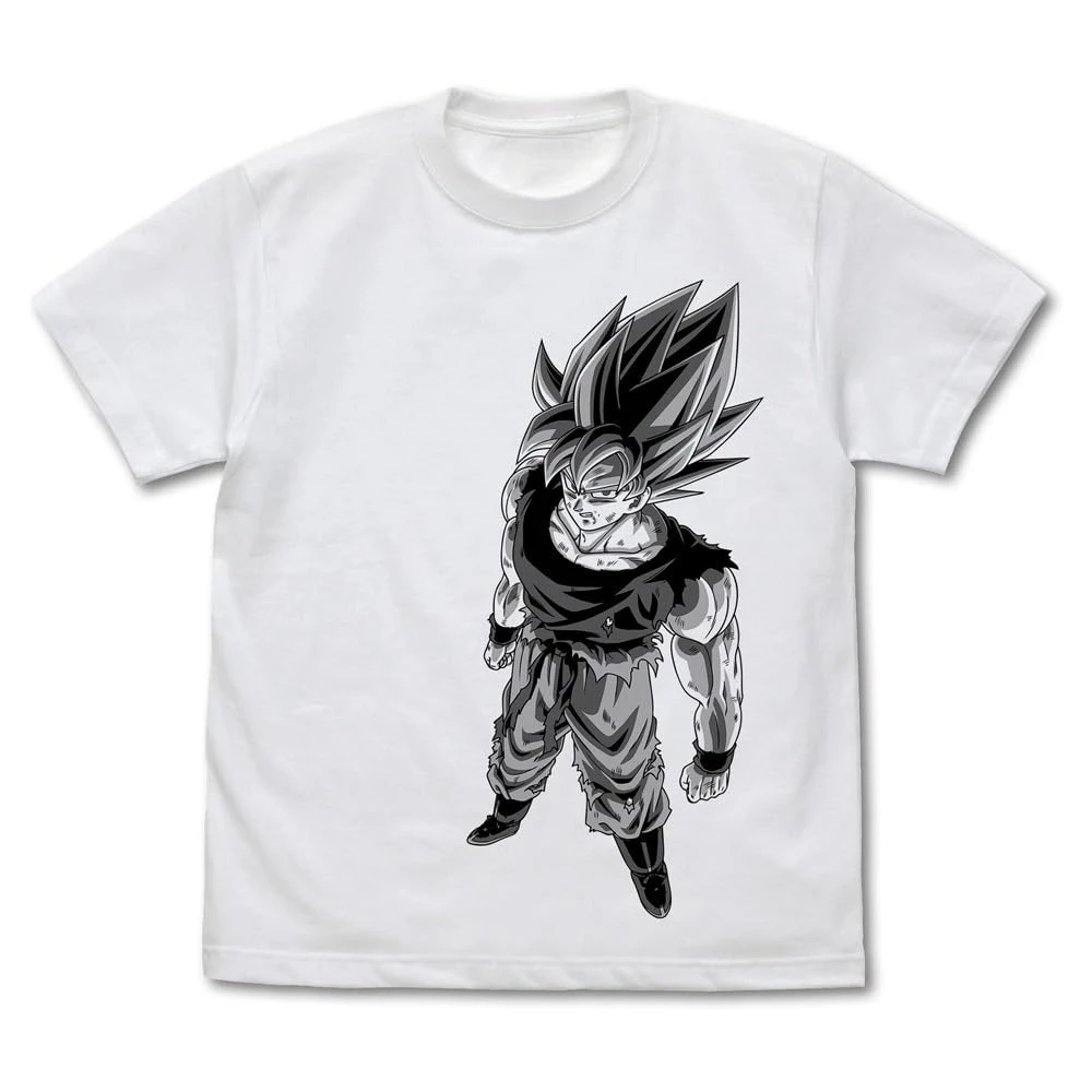 

Dragon Ball Z Super Saiyan Monkey King T-Shirt Men's Fashion Trend Street Short Sleeve Women's High Quality Summer Crew Neck Top