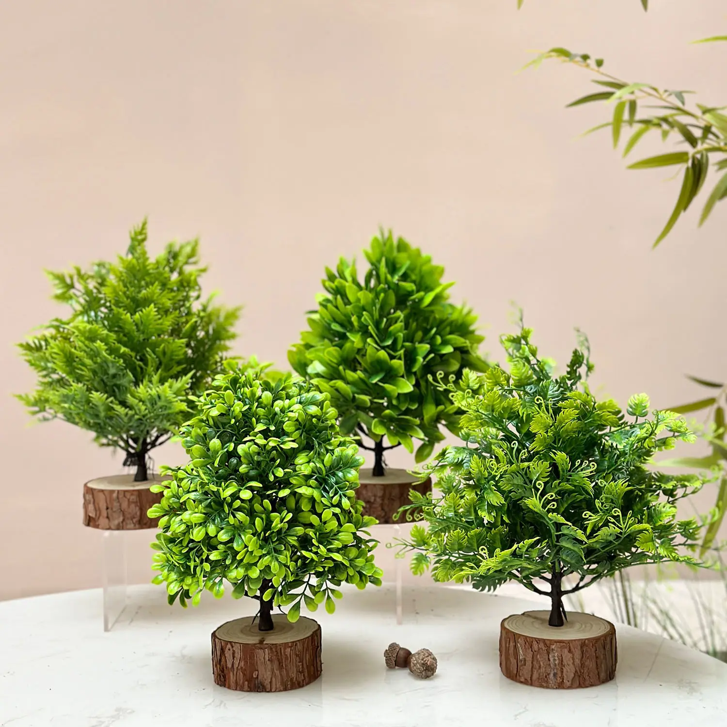 

Simulation miniature landscape green plant fake flower decoration ornaments,wine cabinet,porch fake green plant decorations