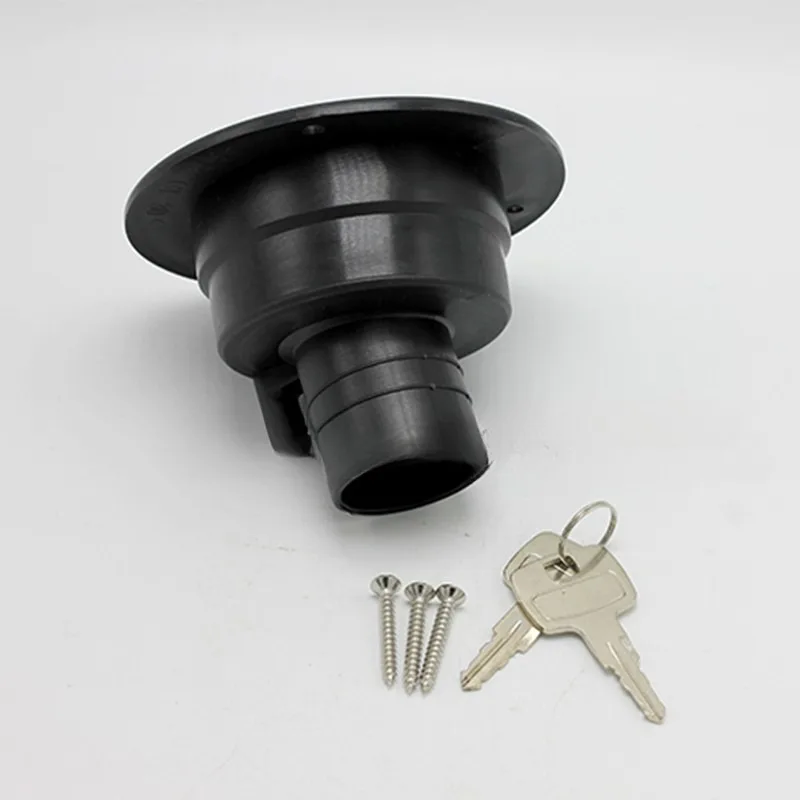 RV modification supplies, refueling port outer cover, yacht trailer refueling lock cover accessories and equipment