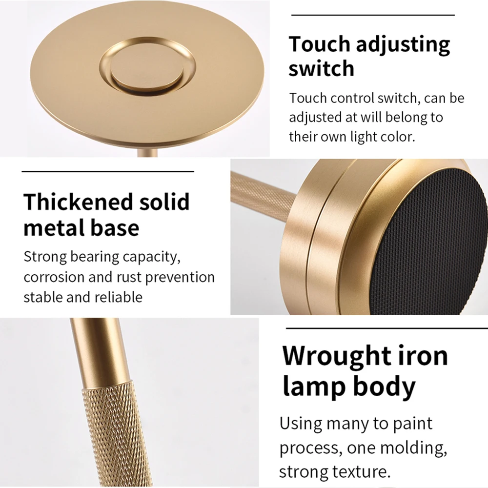 2025 بسيط شحن الجدول مصباح مطعم بار لمبة مكتب يعتم جو USB شحن اللمس التبديل الديكور مصباح