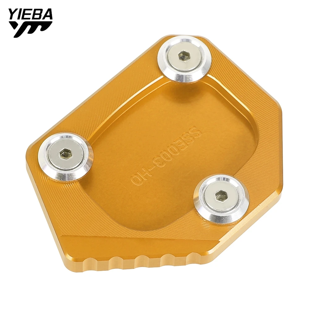 Motorcycle Accessories Side Stand Enlarger Kickstand Support Plate Pad Part FOR Honda XL650V Transalp XL600V 2000-2007 2006 2005