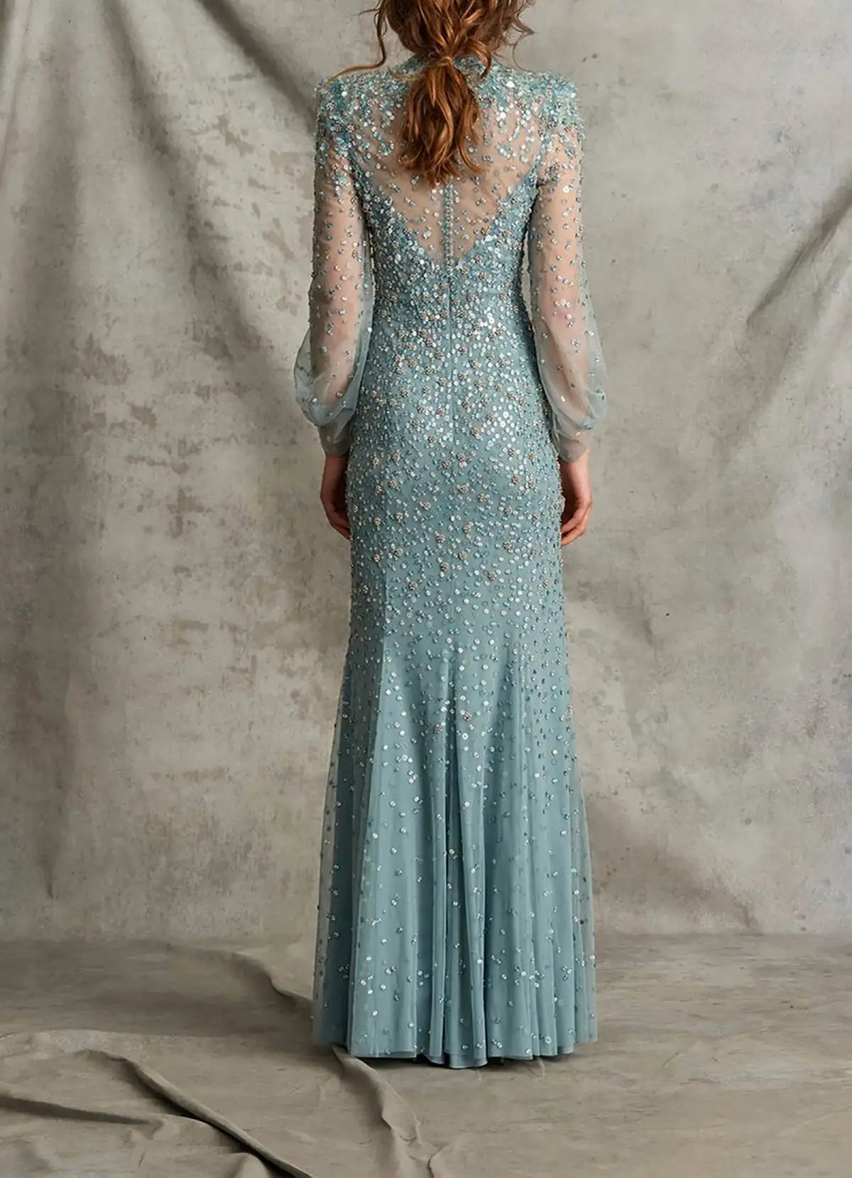 Classic Evening Dresses Mermaid Jewel Sequins Court Gown Party dresses Formal occasion New Arrivals Vestido De Noite Custom Made
