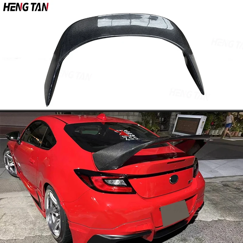 

For TOYOTA GR86 Subaru ZN8 ZD8 ZC8 BRZ 2021+ Carbon Fiber Car Rear Trunk Spoiler Rear Wing Tail Wing Parts Upgrade Body kit