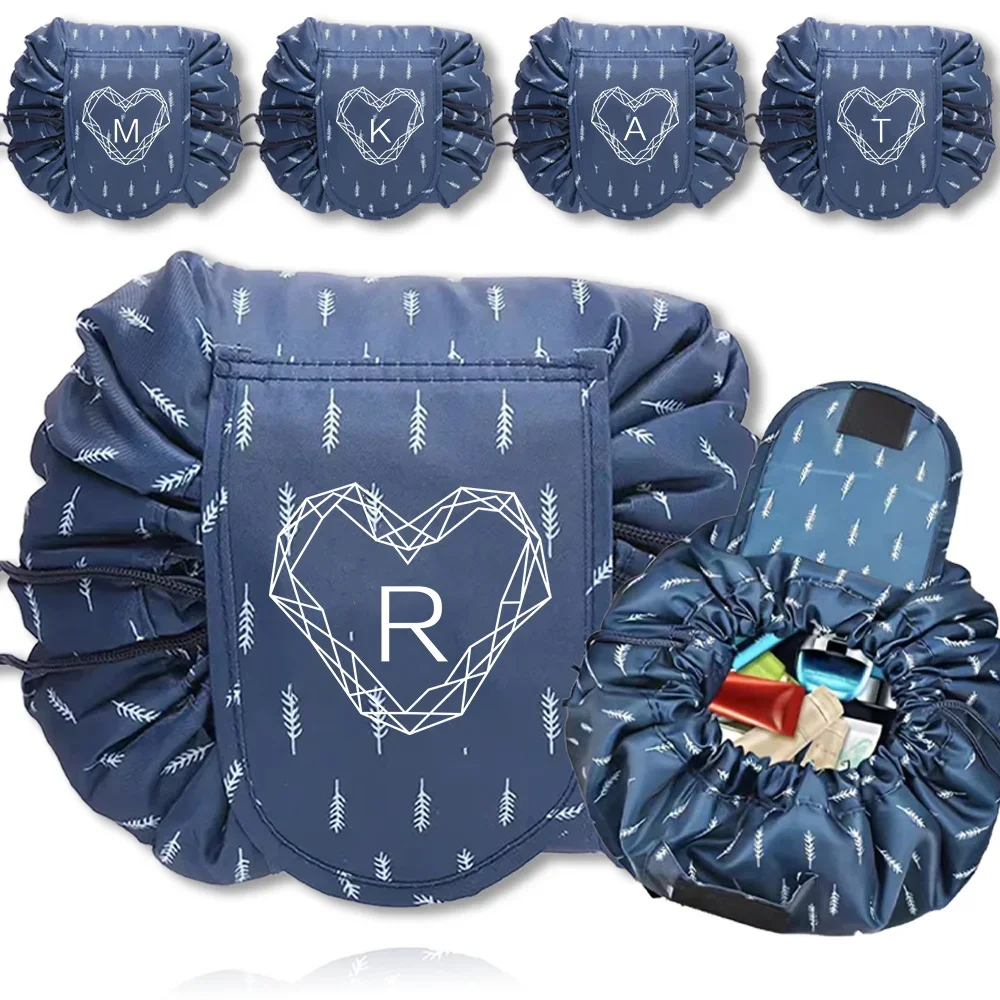 

Makeup Bag Women Drawstring Cosmetic Bags Travel needments Organizer Bags Makeup Brush Storage Bag Wash Bag Diamond Printing