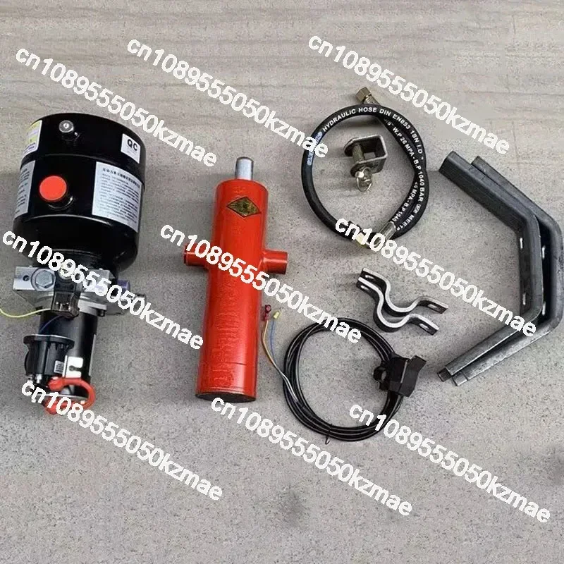 

Electric Tricycle Hydraulic Dump Kit Electronically Controlled Lift 12V/24V/48V/60V/72V Dump Hydraulic Modification Parts