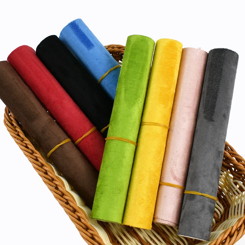 20x30/20x70/50x140cm Suede Self-adhesive Fabric Car Interior Trim 0.8mm Thick Faux Leather Patches Cloth Renovation Decoration