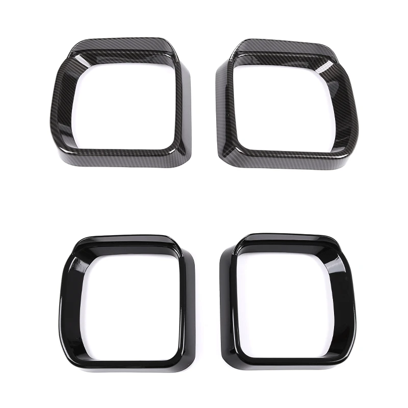 

Exterior rearview mirror rain eyebrow frame suitable For Land Rover Defender 20-22 ABS 2-piece