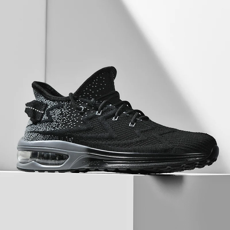 

Мужская спортивная обувь, новые повседневные четырехсезонные модные универсальные уличные противоскользящие дышащие износостойкие повседневные кроссовки для бега