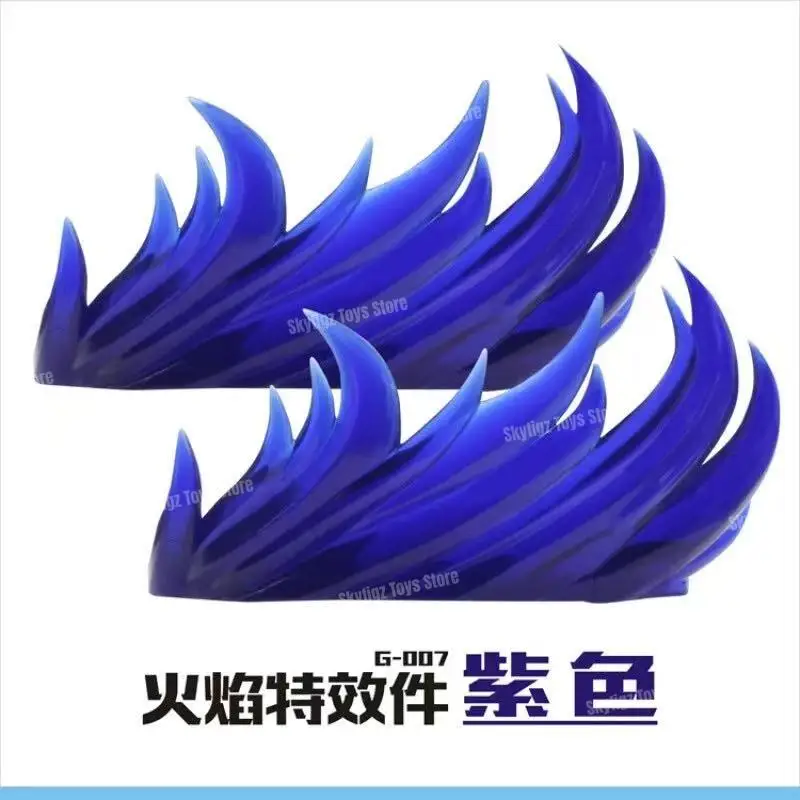 Op voorraad Wervelwind Vlam Ijs Speciale effecten Model Ornament Speelgoed Beweegbare figuur Luffy DIY Accessoires Standbasis Wind Bevroren