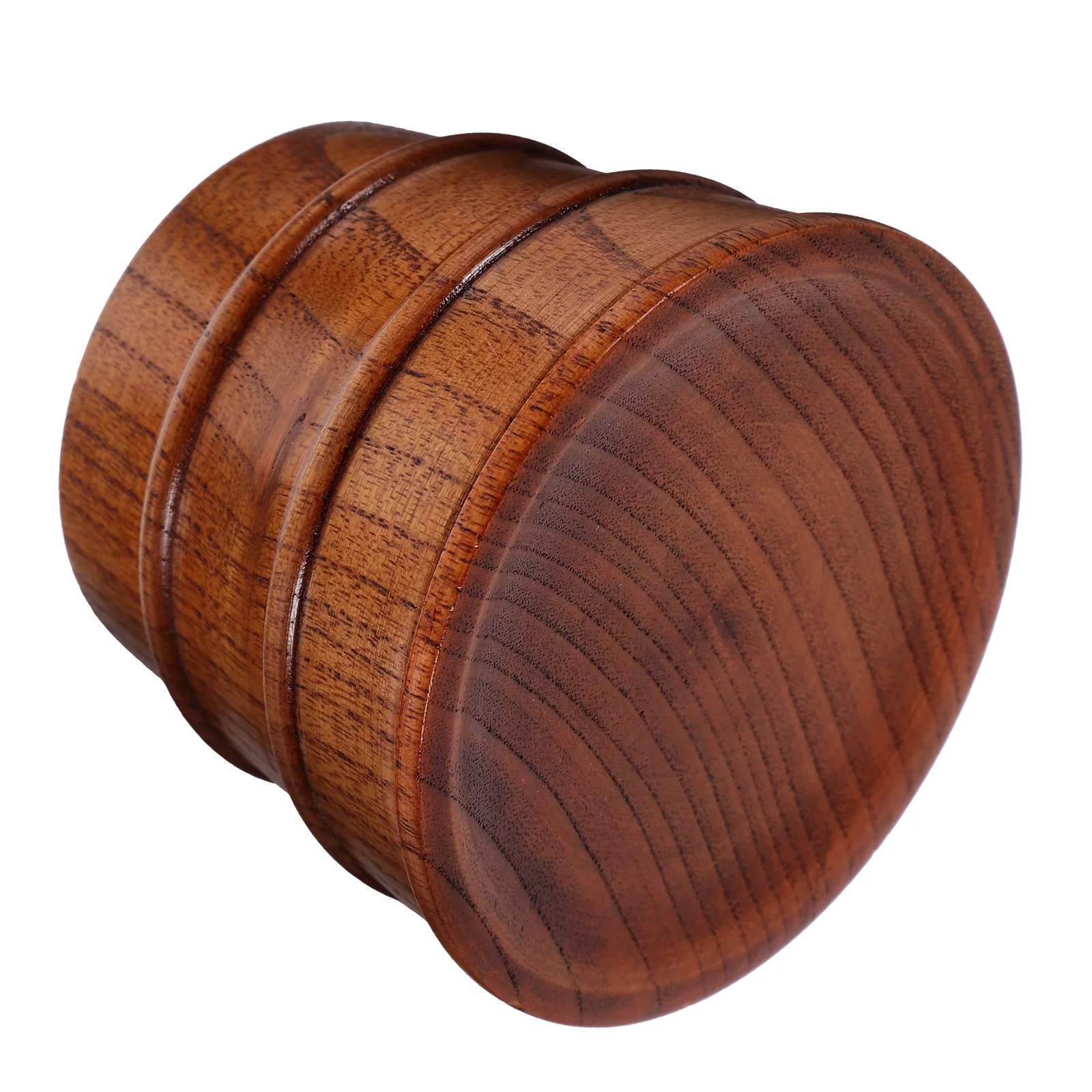 

Wooden Cup With Lid 210Ml Household Coffee Beer Mug Teacup Home Office Bar Use Wood Material Elegant Design