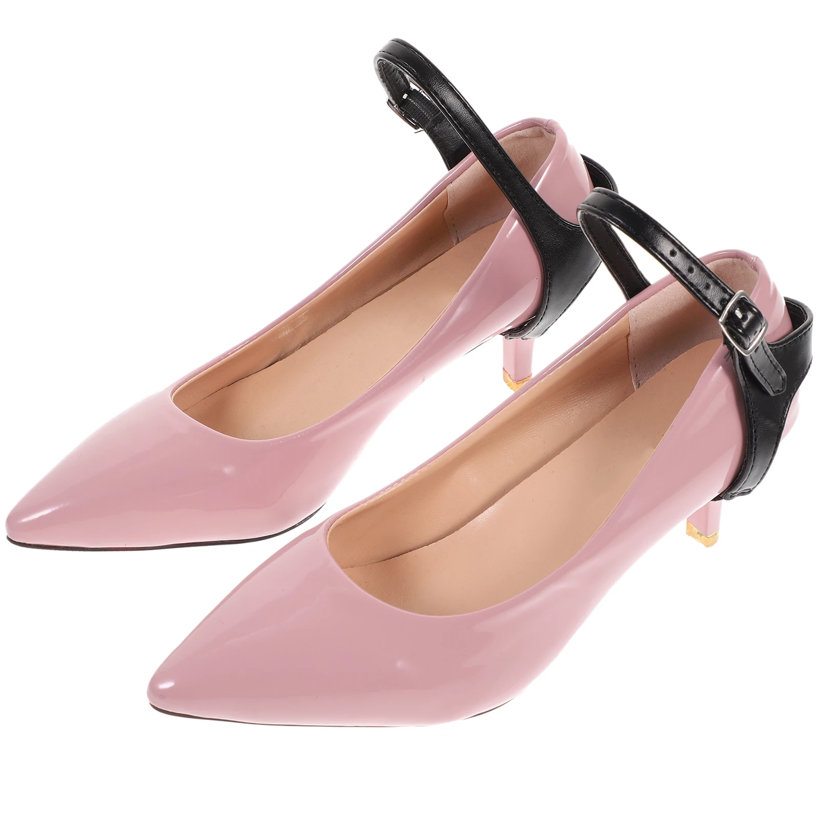 

Elastic Shoe Laces Garland Shoelaces Detachable Band Chunky Heel High Strap Shoes Anti