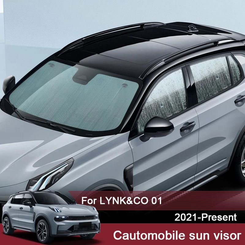 

Car Sunshades UV Protection Cover For LYNK&CO 01 2021-2025 Window Curtain Sun Visor Windshield Protector Mat Car Accessories