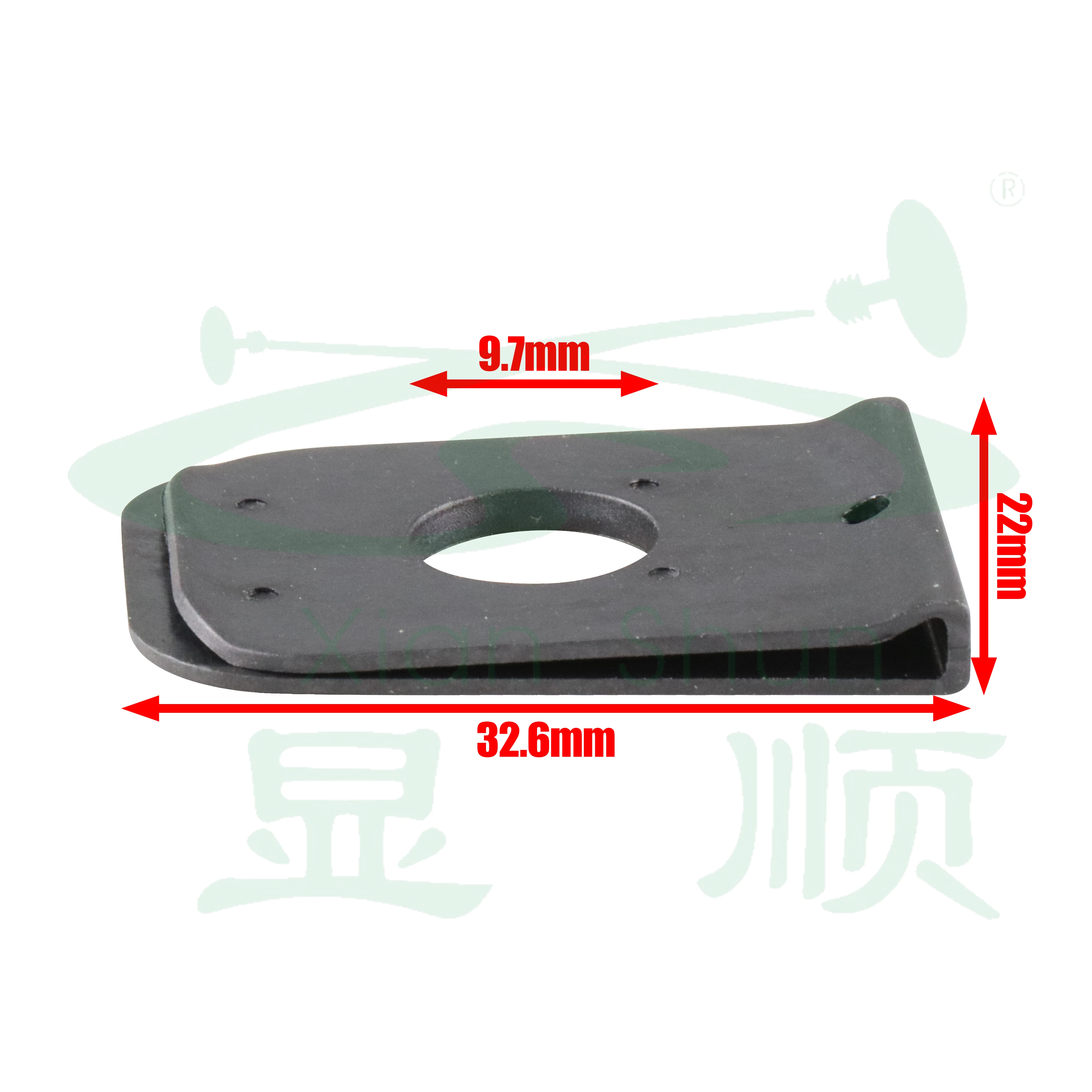 10/20/50Pcs Dark Grey PA Front End Interior Replacement Parts Car Fastening Clips Car Accessories For Honda 90501SJAA01