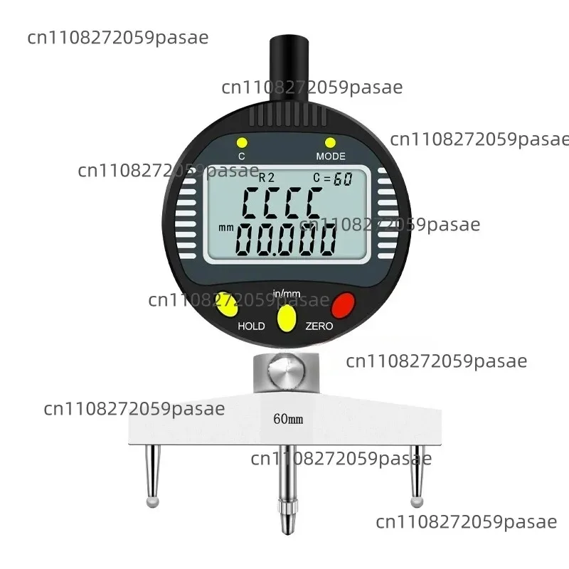 Digital display radius gauge, diameter measuring instrument, roundness gauge, arc , r Angle , R gauge