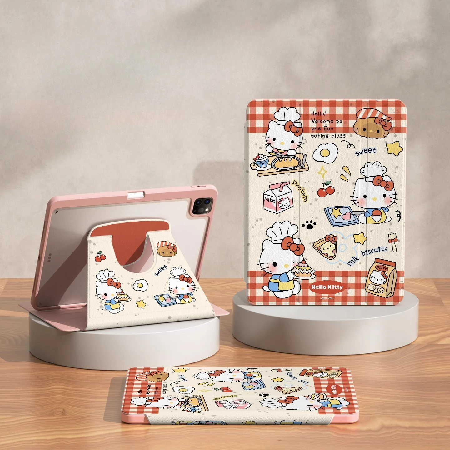 

Hello Kitty For iPad Case ipad Air3 4 5 10.9in M2 M3 Pro4 5 6 12.9in M4 Tablet Cover Ipad 8 9 10 10.2in A16 11in Protective case