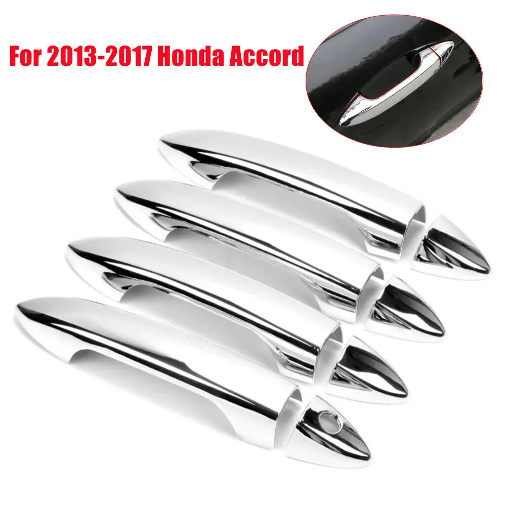 8Pcs For Honda Accord 2013 2014 2015 2016 2017 Car ABS Side Door Handle Cover Moulding Trim Exterior Decor Accessories