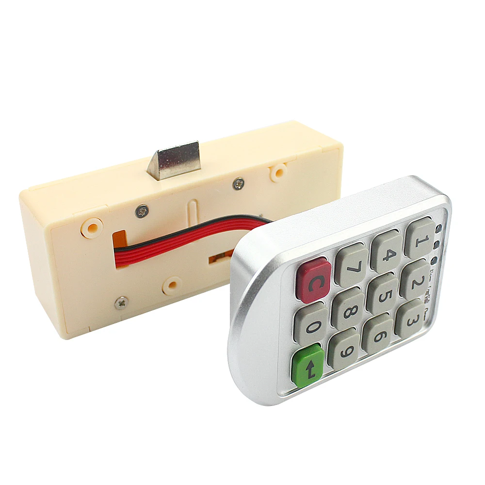 Intelligent digital password Drawer lock key Electronic cabinet door lock Wardrobe lock Electronic door lock Wire free