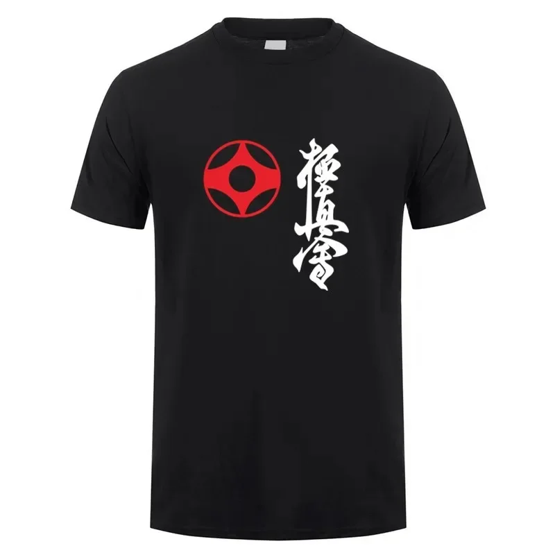 Kyokushin Karate Masutatsu Oyama Japan T Shirt Mens Cotton Short Sleeve Kyokushinkai Kyokushin Tshirt Top Tees