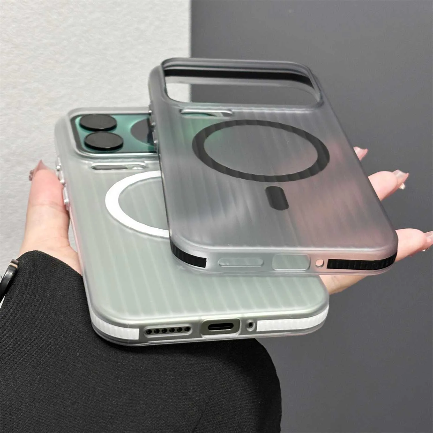 حافظة مغناطيسية شفافة من البولي كربونات لهاتف Xiaomi MI 17 17 Pro 17 Pro Max 15 14 Ultra Pro 13 لتغطية Magsafe صديقة للبشرة #6